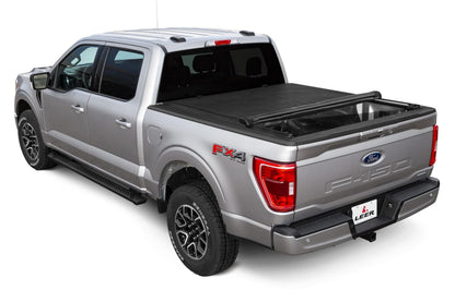 LEER 610112 LEER SR250 Soft Rolling Truck Bed Tonneau Cover, Fits Ford F-150, Years 2015-2025, 5'6" Truck Bed, Black