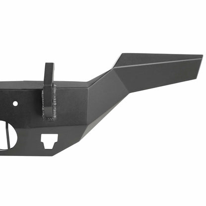 RUGGED RIDGE 11540.31 Rugged Ridge HD Bumper - Front, Full-Width - Fits 2007–2025 Jeep Wrangler JK/JL & 2020–2025 Jeep Gladiator JT - Heavy-Duty Bumper with Built-In Winch Plate