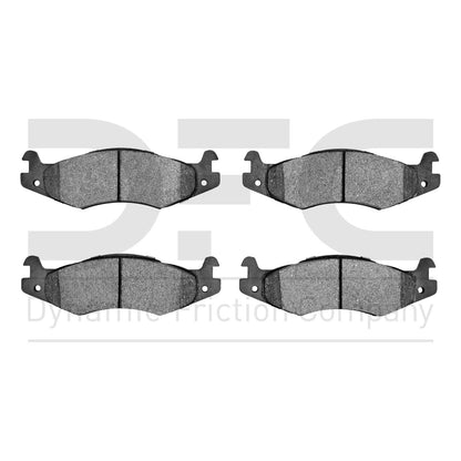 Dynamic Friction 1551-0651-00 DFC Front or Rear 5000 Advanced Brake Pads