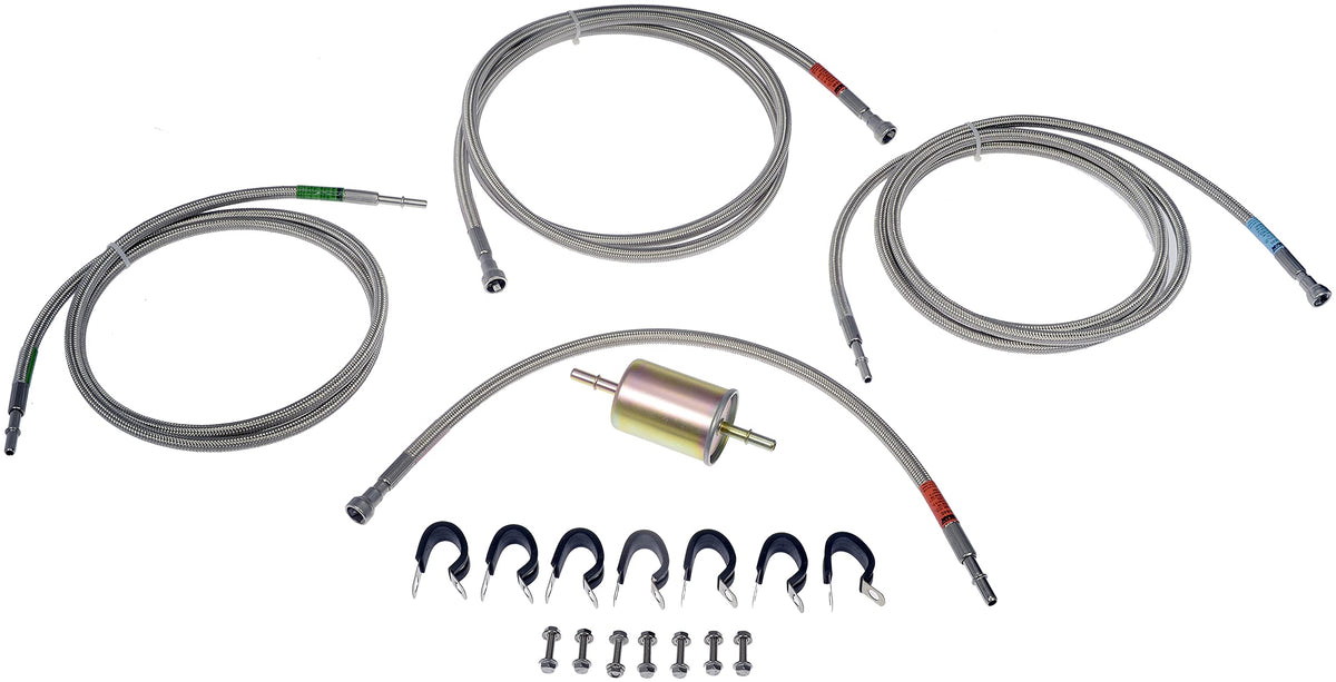 Dorman 819-840 Flexible Stainless Steel Braided Fuel Line