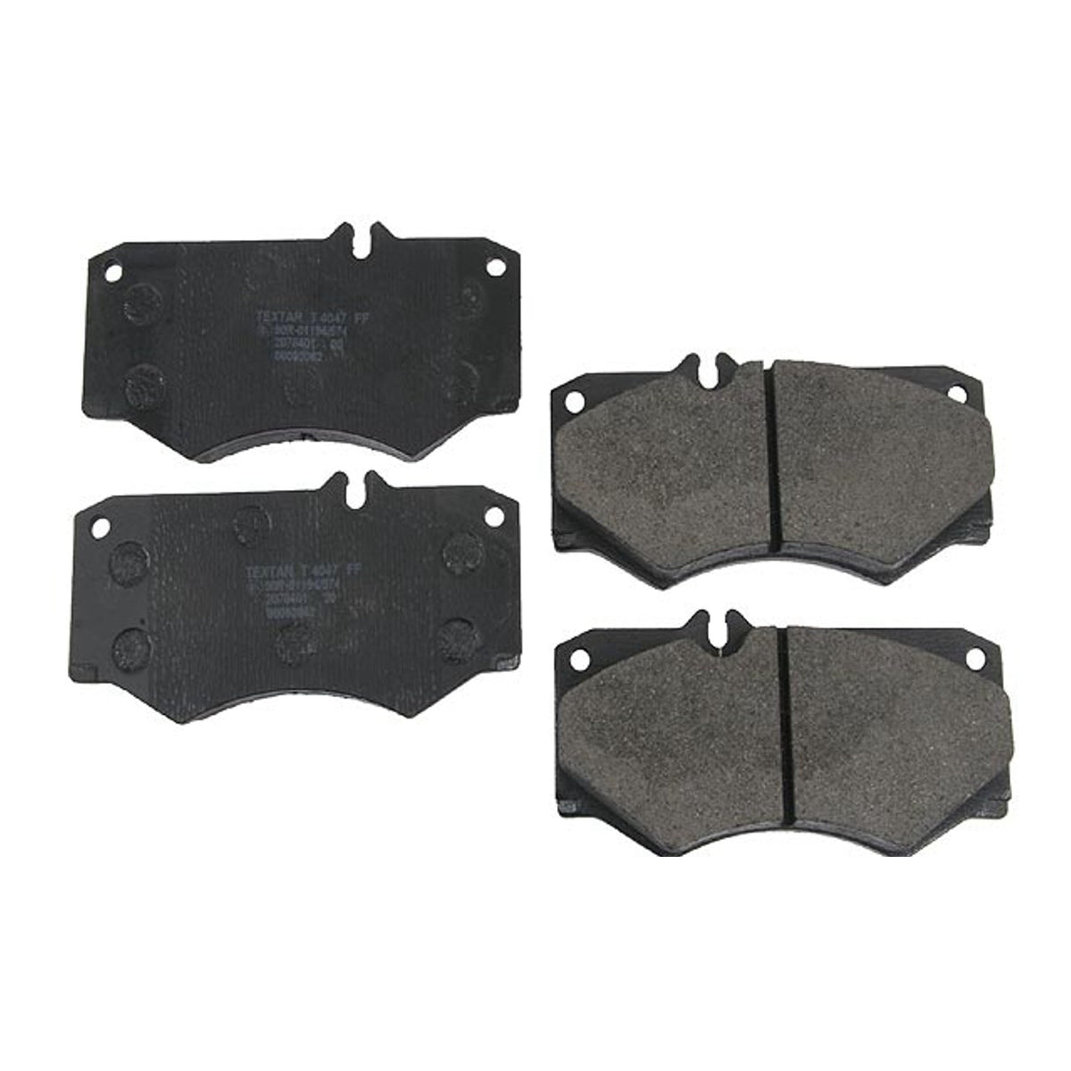 TEXTAR 2078401 Textar 2078401 BRAKE PAD SET