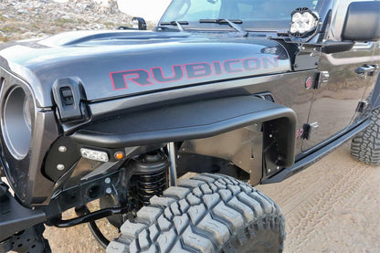 FABTECH FTS24212 Fabtech FTS24212 JEEP JL TUBE FENDERS FRONT STEEL