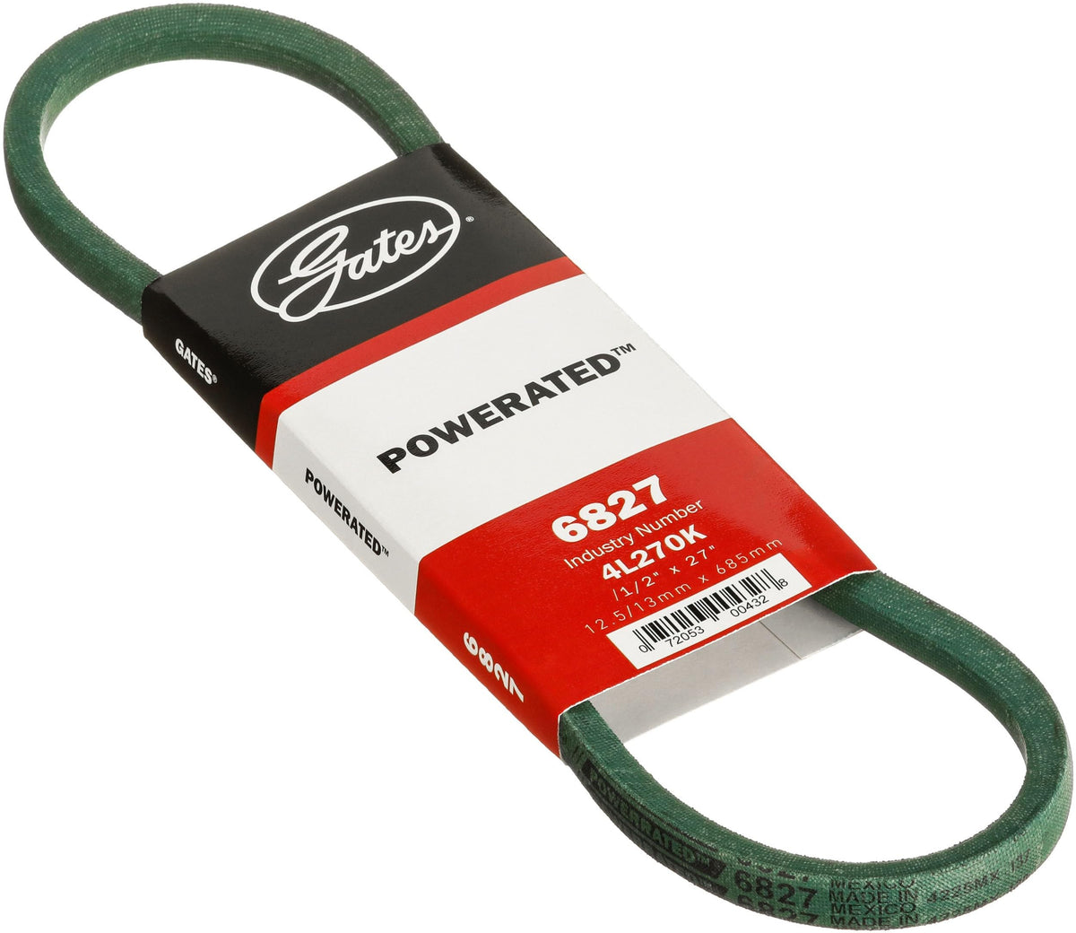 Gates 6827 FHP MEDIUM HORSE-POWER V-BELT