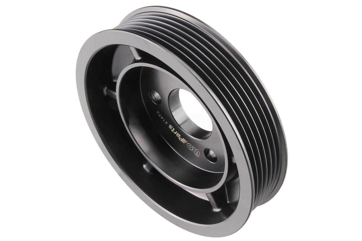 URO Parts 32427537862PRM Power Steering Pump Pulley, Aluminum vs Plastic