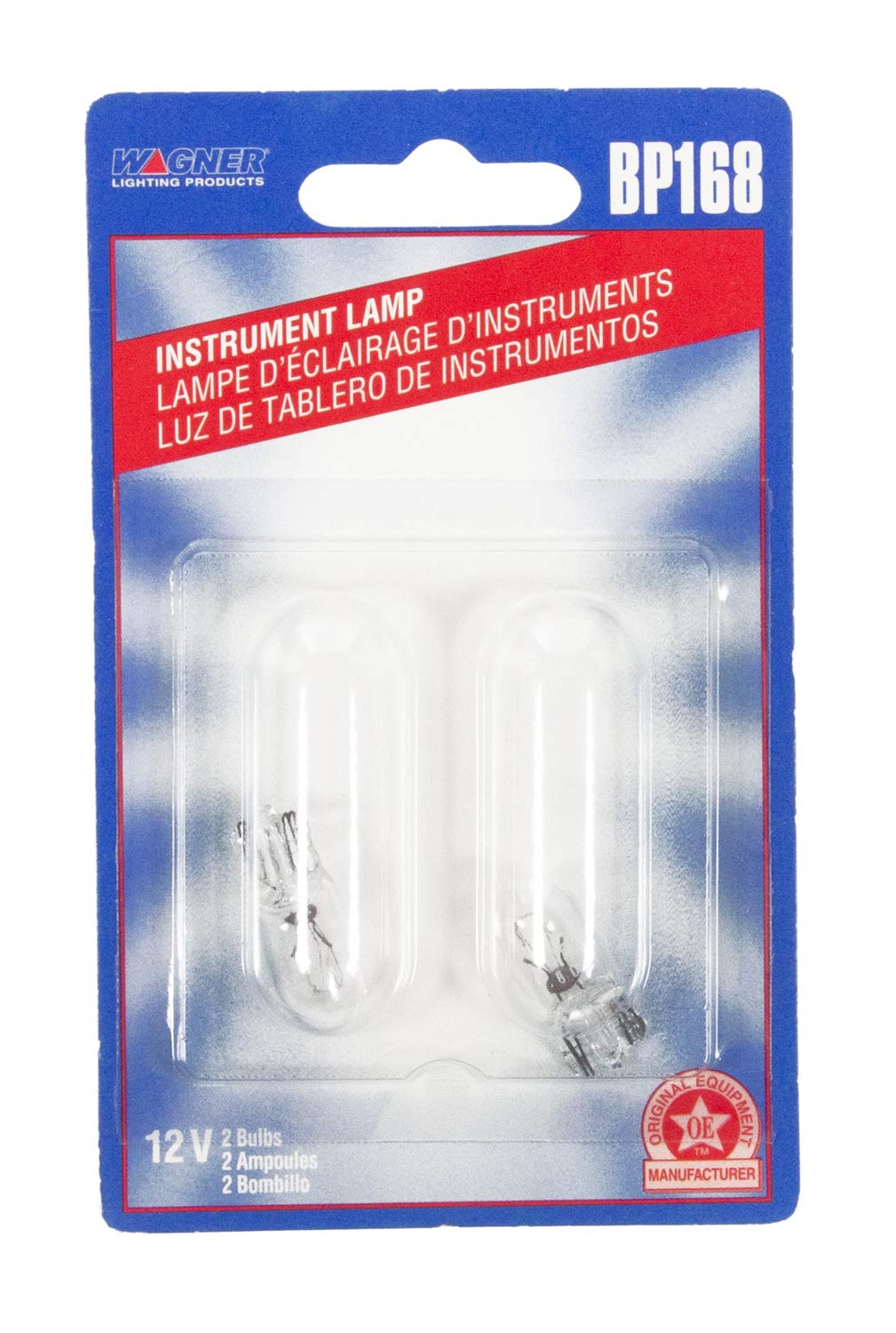 WAGNER BP168 Wagner Lighting BP168 Standard Multi-Purpose Light Bulb Card of 2