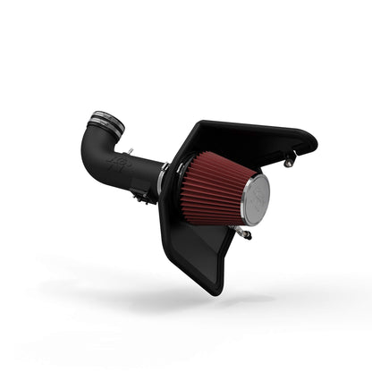 K&N FILTER 63-3074 K&N Cold Air Intake System: High-Flow Air Filter, Increase Performance & Acceleration: Compatible with 2010-2015 Chevrolet: Camaro SS, 63-3074