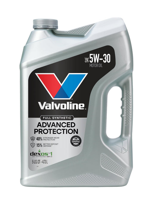 VALVOLINE 881164 Valvoline Advanced Full Synthetic SAE 5W-30 Motor Oil 5 QT