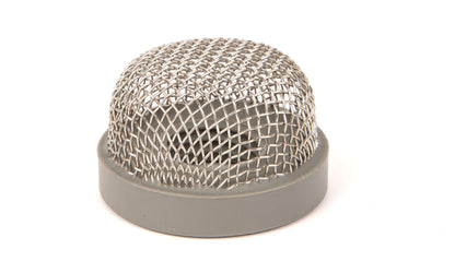T-H MARINE AS-2-DP T-H Marine Stainless Steel Aerator Screen Strainers - Screw-On Livewell and Baitwell Pump Intake and Drain Filters - Corrosion-Resistant Mesh - Fits 1" Thru Hulls 8-Thread