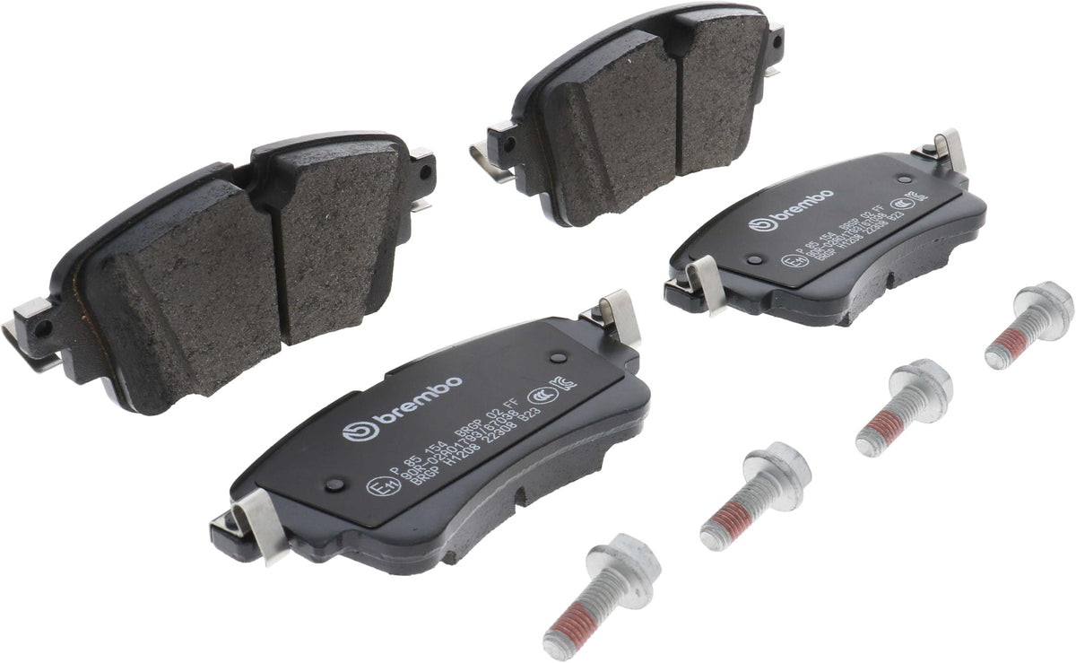 BREMBO P85154 Brembo P85154 Low-Met Alloy Steel Rear Disc Brake Pad Set AUDI OE# 8W0698451P