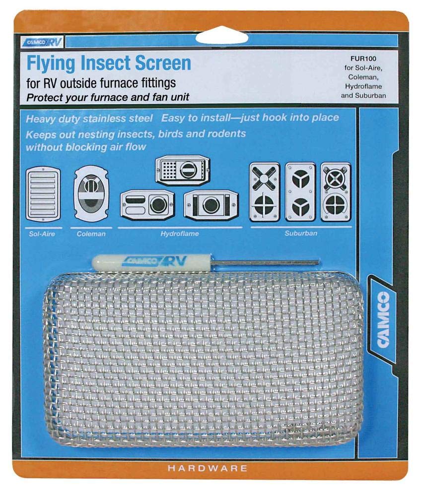 CAMCO 42140 Camco 42140 Flying Insect Screen - Fur 100