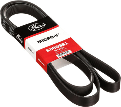 Gates K080981 Micro-V Serpentine Drive Belt