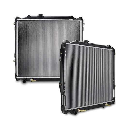 MISHIMOTO R1998-AT Mishimoto - R1998-AT Plastic End-Tank Radiator Compatible With Toyota 4Runner 1996-2002 Silver