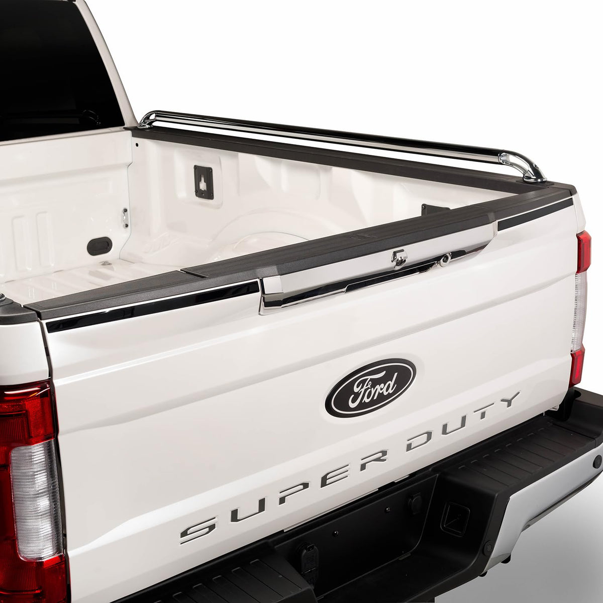PUTCO 55557FD Putco Ford Super Duty Tailgate Lettering Kit - Stainless Steel - Stamped Lettering - Fits Ford F250,F350,F450 2020-2022