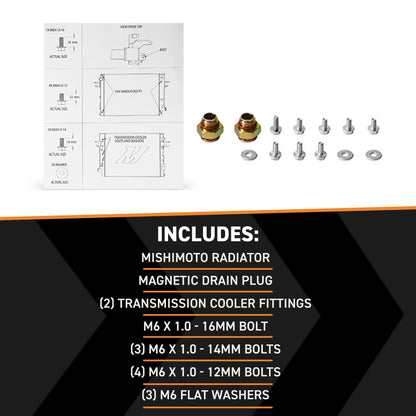 MISHIMOTO MMRAD-RAM-13 Mishimoto MMRAD-RAM-13 Radiator for Dodge Ram Cummins 6.7L 2013-2018
