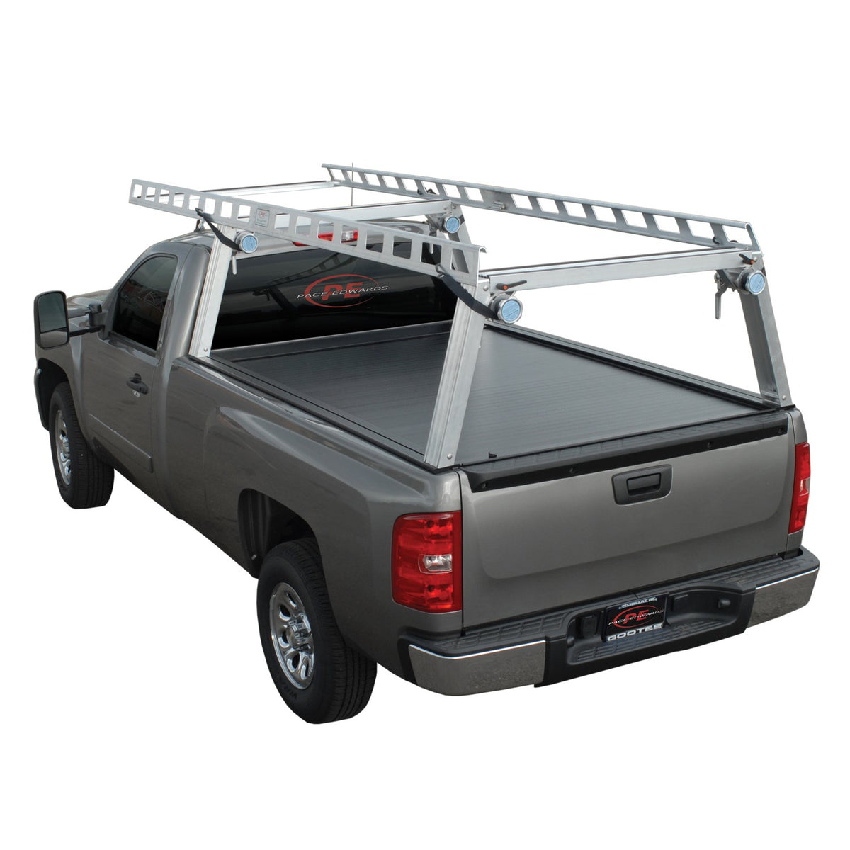 PACE EDWARDS FM2128 Pace Edwards FECA28A59 Pace Edwards Full-Metal™ Jackrabbit® Retractable Tonneau Cover Fits Chevrolet Silverado 1500
