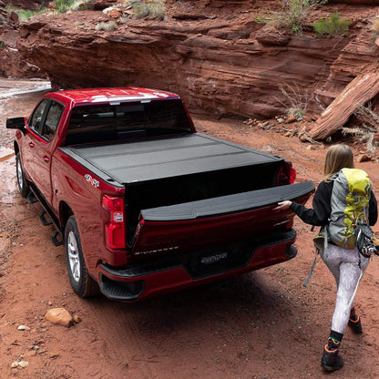 UNDERCOVER AX12029 RealTruck Undercover ArmorFlex Hard Folding Truck Bed Tonneau Cover | AX12029 | Fits 2023-2025 Chevy/GMC Colorado/Canyon 5' 2" Bed (62")