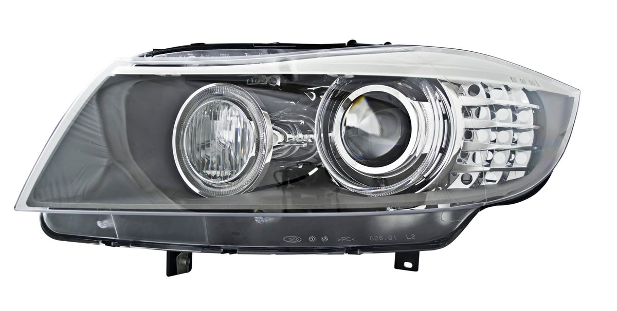 HELLA 354692051 HELLA 354692051 BMW 3 (E90/E91) Sedan, Touring Driver Side Headlight Assembly, Green
