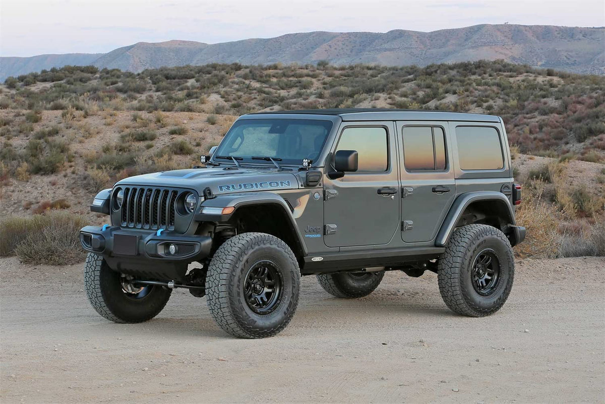 FABTECH K4200DL Fabtech - 2021 Jeep JL 4XE 4 Dr 3in Sport System w/DLSS SHKS (4200DL)