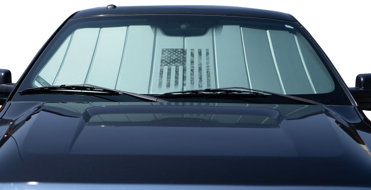 COVERCRAFT UVD11998SVUVD004 Covercraft American Flag UVS100 Sunshade 2025-2026 Ram 2500/3500/4500/5500