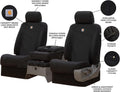 Covercraft Carhartt Super Dux SeatSaver Custom Seat Covers for 2019-2026 Chevrolet Silverado/GMC Sierra 1500, 2020-2026 2500/3500-1st Row 40/20/40 Bench Seat, Super Dux Black