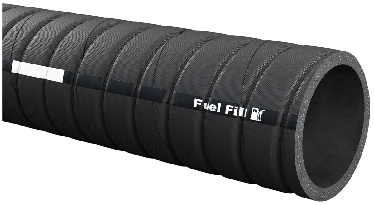 Gates 23940 Fuel Fill Hose-3' Length, Inner Diameter 2 1/2"