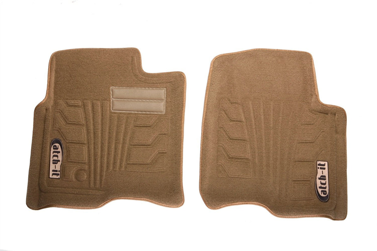 LUND 583124-T Lund 583124-T Tan Front Pair Catch-It Carpet Floor Mat
