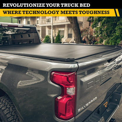 Retrax EQ0383 RealTruck Retrax EQ Retractable Truck Bed Tonneau Cover – EQ0383 – Fits 2017-2021 Ford F-250/350 Super Duty 6' 8" Bed (80.4")
