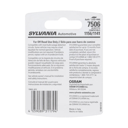 SYLVANIA 7506SL.BP2 SYLVANIA 7506 LED White Automotive Mini Bulb, 2 Bulbs