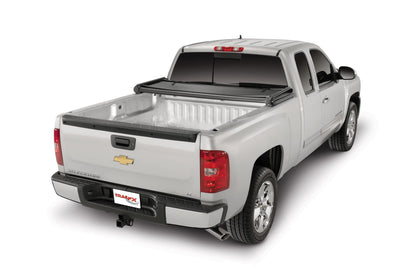 TRAILFX TFX1002 TrailFX Tonneau Cover Fits 2004 2012 Chevrolet Colorado 2004 2012 GMC Canyon TrailFX TFX1002 Soft Tri Fold Black Vinyl Aluminum Rails Non Lockable