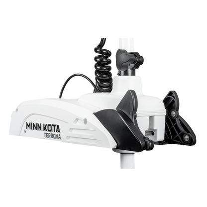 MINN KOTA 1363790 Minn Kota Riptide Terrova Bow-Mount Electric Trolling Motor with GPS, Spot-Lock – 112 Lb. Thrust, 60 In. Shaft, Saltwater