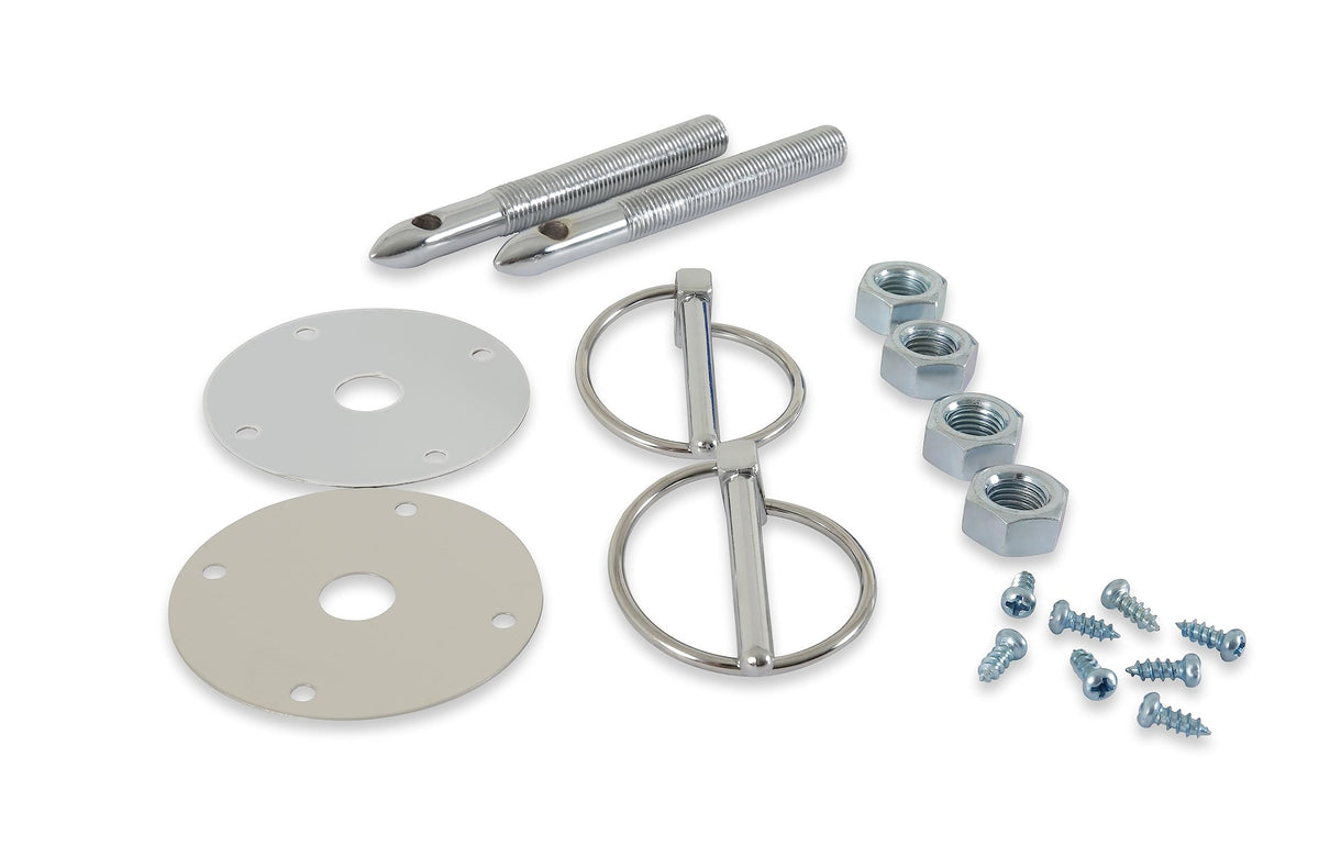MR GASKET 1017 Mr. Gasket 1017 Hood & Deck Pinning Kits - with Screw-On Scuff Plates