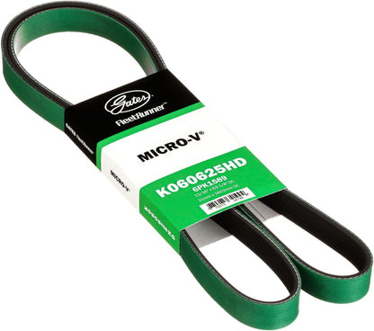 Gates K060625HD FleetRunner Micro-V Serpentine Drive Belt