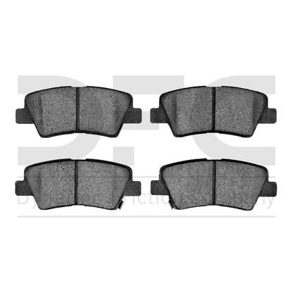 Dynamic Friction 1551-1813-00 DFC Rear 5000 Advanced Brake Pads
