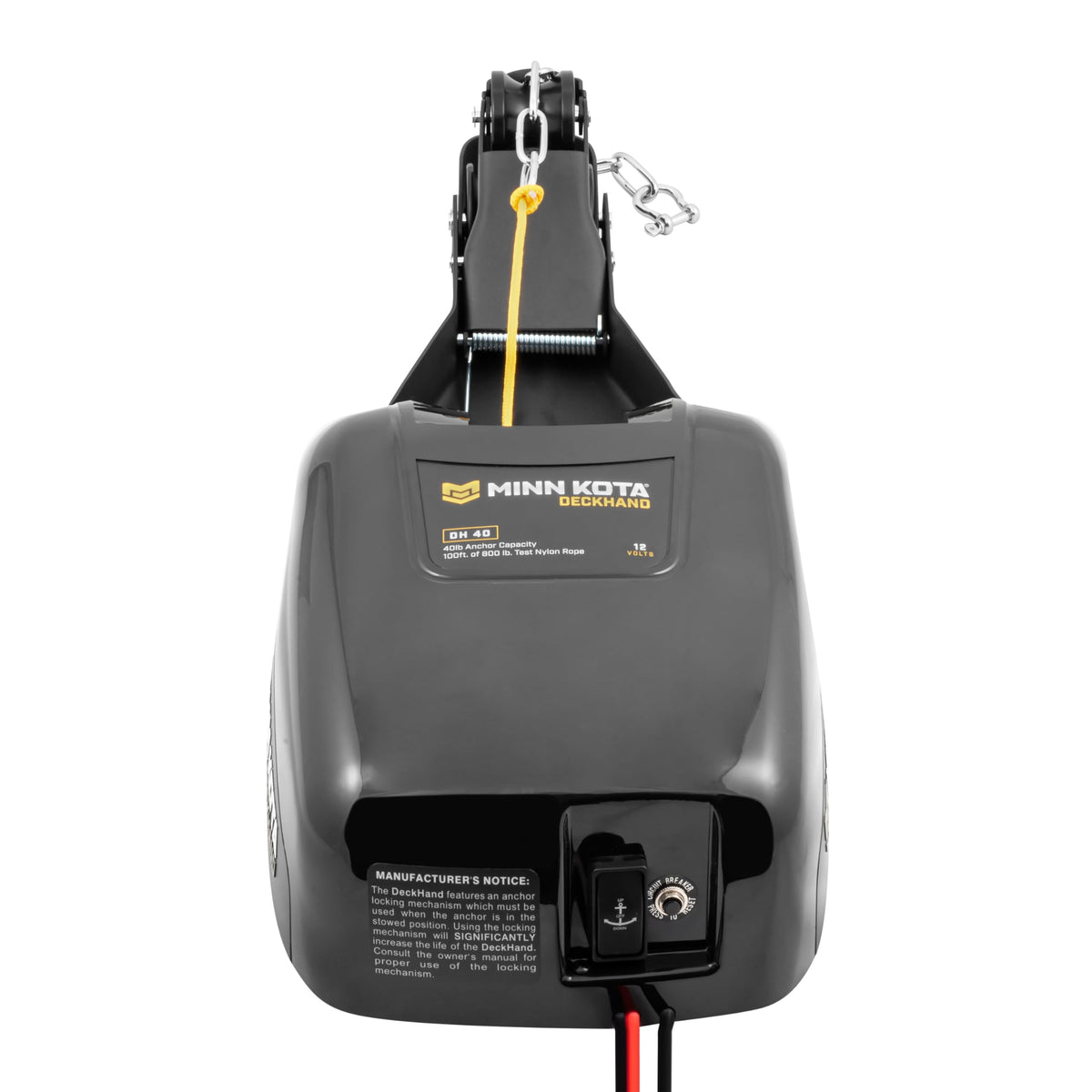MINN KOTA 1810140 Minn Kota Deckhand Electric Anchor Winch – DH-40