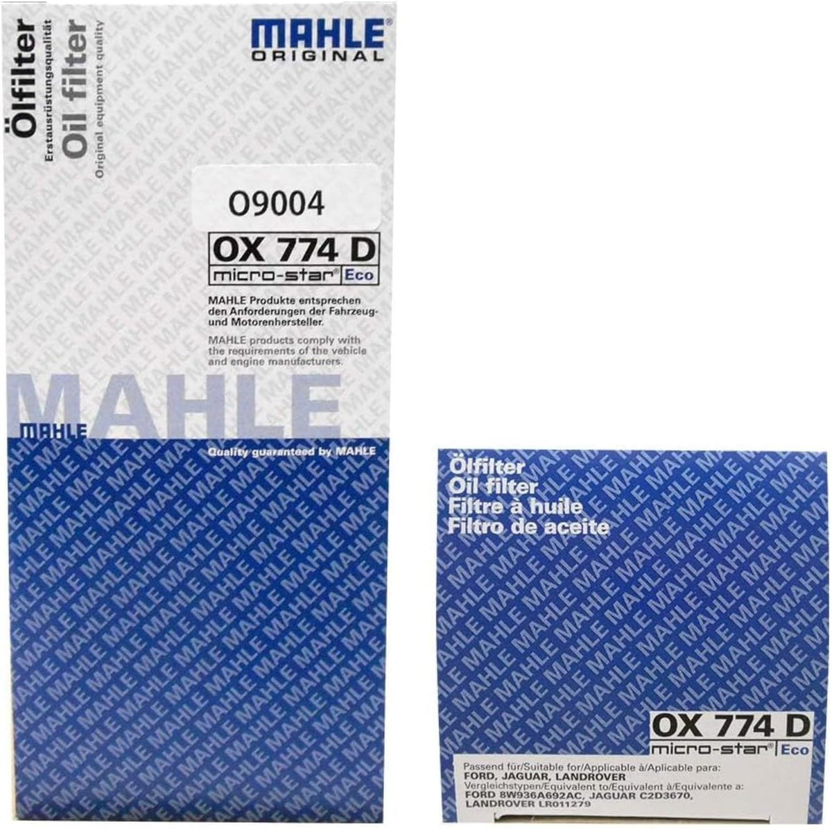 MAHLE OX774D MAHLE OX 774D ECO Oil Filter