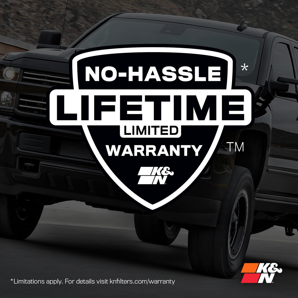 K&N FILTER 33-3086 K&N High-Flow Original Lifetime Engine Air Filter: Increase Power: Premium, Washable: Compatible with 2015-2024 Ford/Volkswagen: Endeavour, Everest, Ranger, Ranger Raptor, Amarok, 33-3086