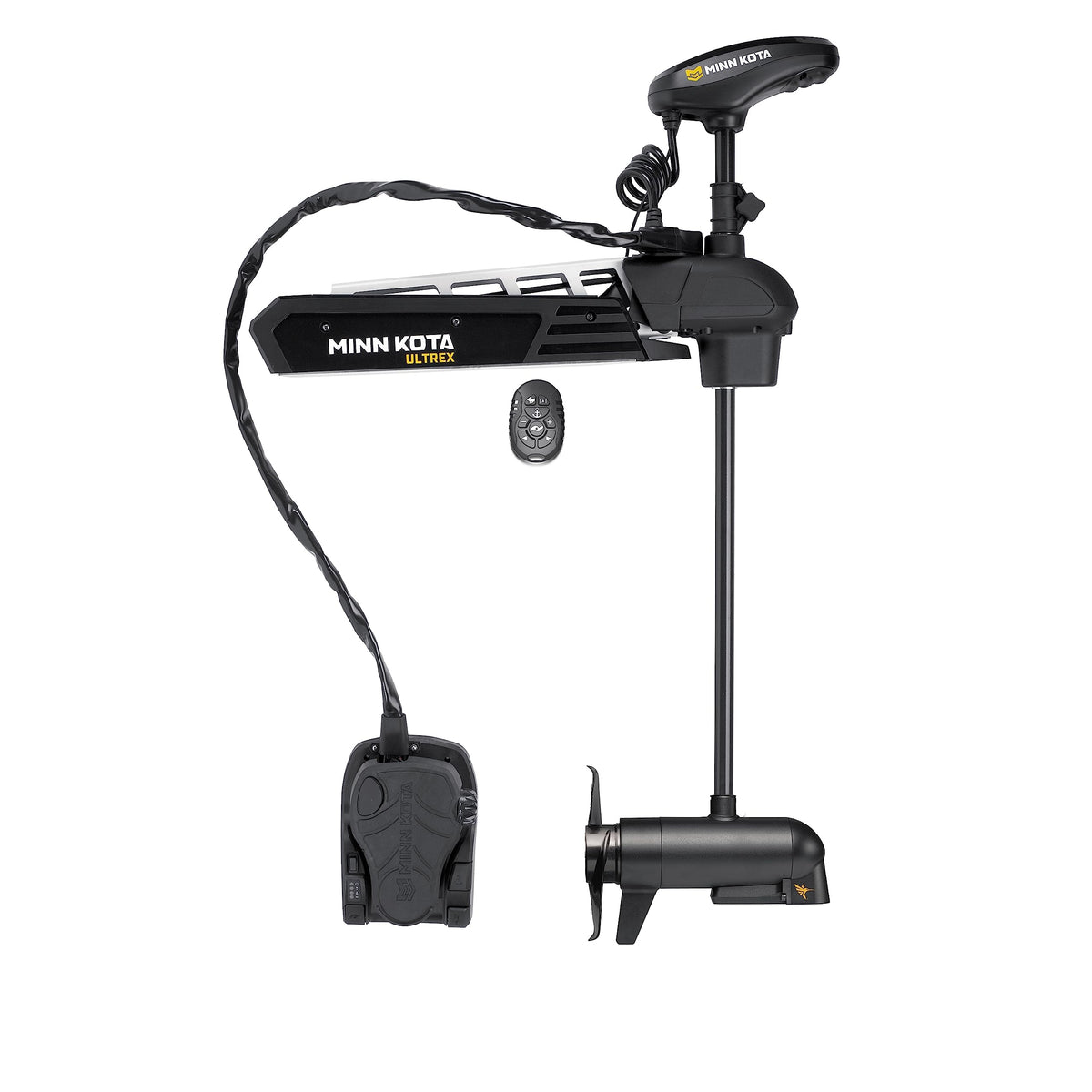 MINN KOTA 1368897 Minn Kota Ultrex Bow-Mount Electric Trolling Motor with MEGA Down Imaging – 112 Lb. Thrust, 45 In. Shaft, Freshwater