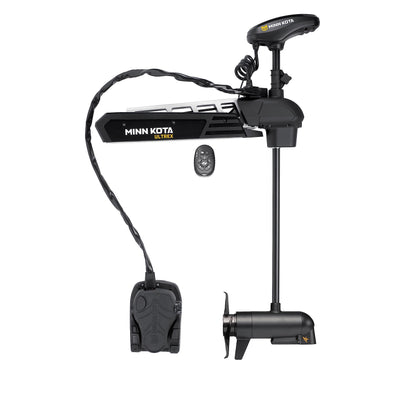 MINN KOTA 1368897 Minn Kota Ultrex Bow-Mount Electric Trolling Motor with MEGA Down Imaging – 112 Lb. Thrust, 45 In. Shaft, Freshwater