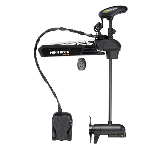 MINN KOTA 1368897 Minn Kota Ultrex Bow-Mount Electric Trolling Motor with MEGA Down Imaging – 112 Lb. Thrust, 45 In. Shaft, Freshwater