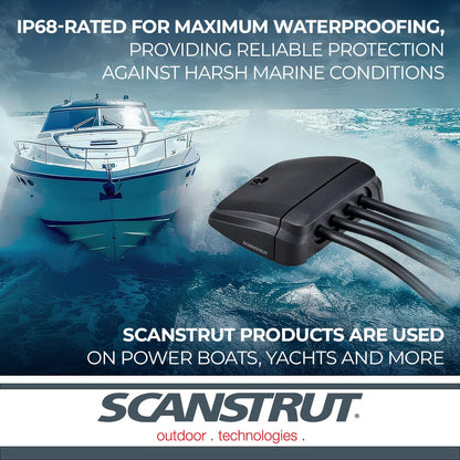 SCANSTRUT DS-H-MULTI-BLK Scanstrut DS-H-Multi-BLK Horizontal Multi Cable Seal – Black