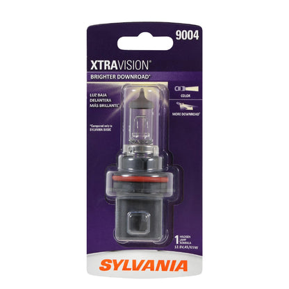 SYLVANIA 9004XV.BP SYLVANIA 9004 XtraVision Halogen Headlight Bulb, High or Low Beam, 1 Bulb