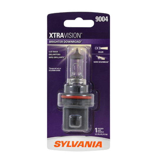 SYLVANIA 9004XV.BP SYLVANIA 9004 XtraVision Halogen Headlight Bulb, High or Low Beam, 1 Bulb
