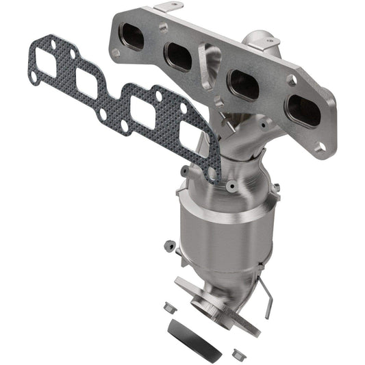 MAGNAFLOW 452019 MagnaFlow Manifold Catalytic Converter California Grade CARB Compliant 452019 - Stainless Steel 2.75in Main Piping, 19.125in Overall Length, Pre-and-Post Converter O2 Sensor - CA Legal Replacement