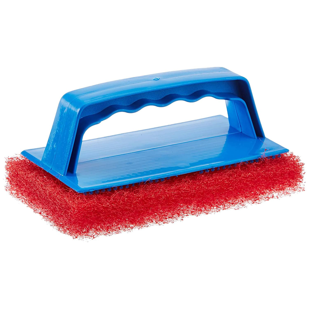 STAR BRITE 040130 STAR BRITE Medium Red Scrub Pad with Interchangeable Handle