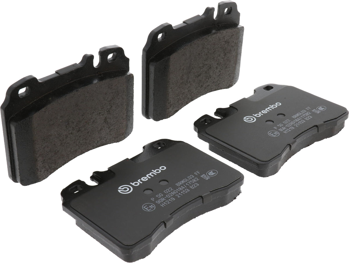 BREMBO P50022 Brembo P50022 Low-Met Front Disc Brake Pad Set MERCEDES-BENZ OE# A0054200120