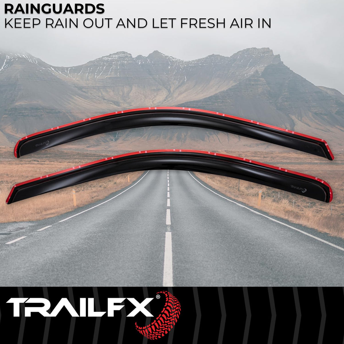TrailFX 2002IC Window Vents Rainguards
