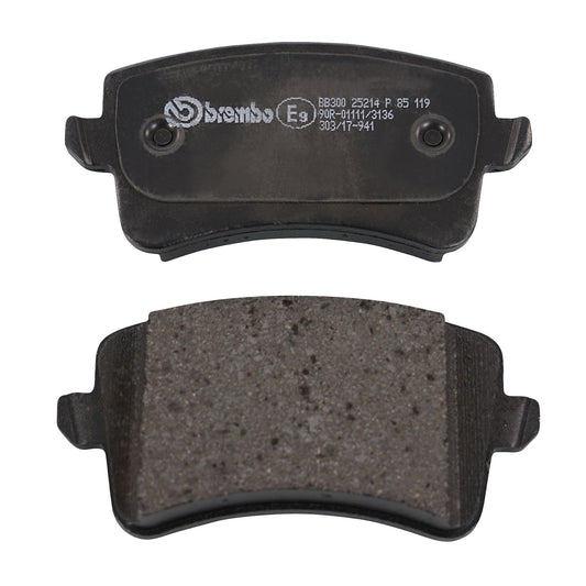 BREMBO P85119 Brembo P85119 Rear Disc Brake Pad - Set of 4