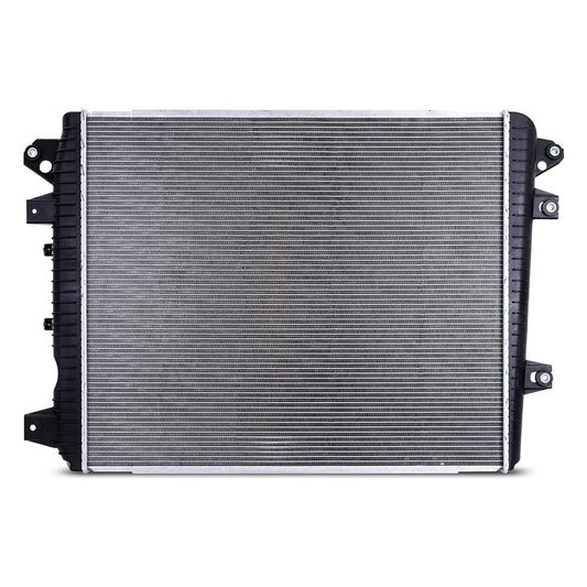 MISHIMOTO R13690 Mishimoto Replacement Radiator, Compatible with Chevrolet Silverado Duramax 6.6L, 2017-2019