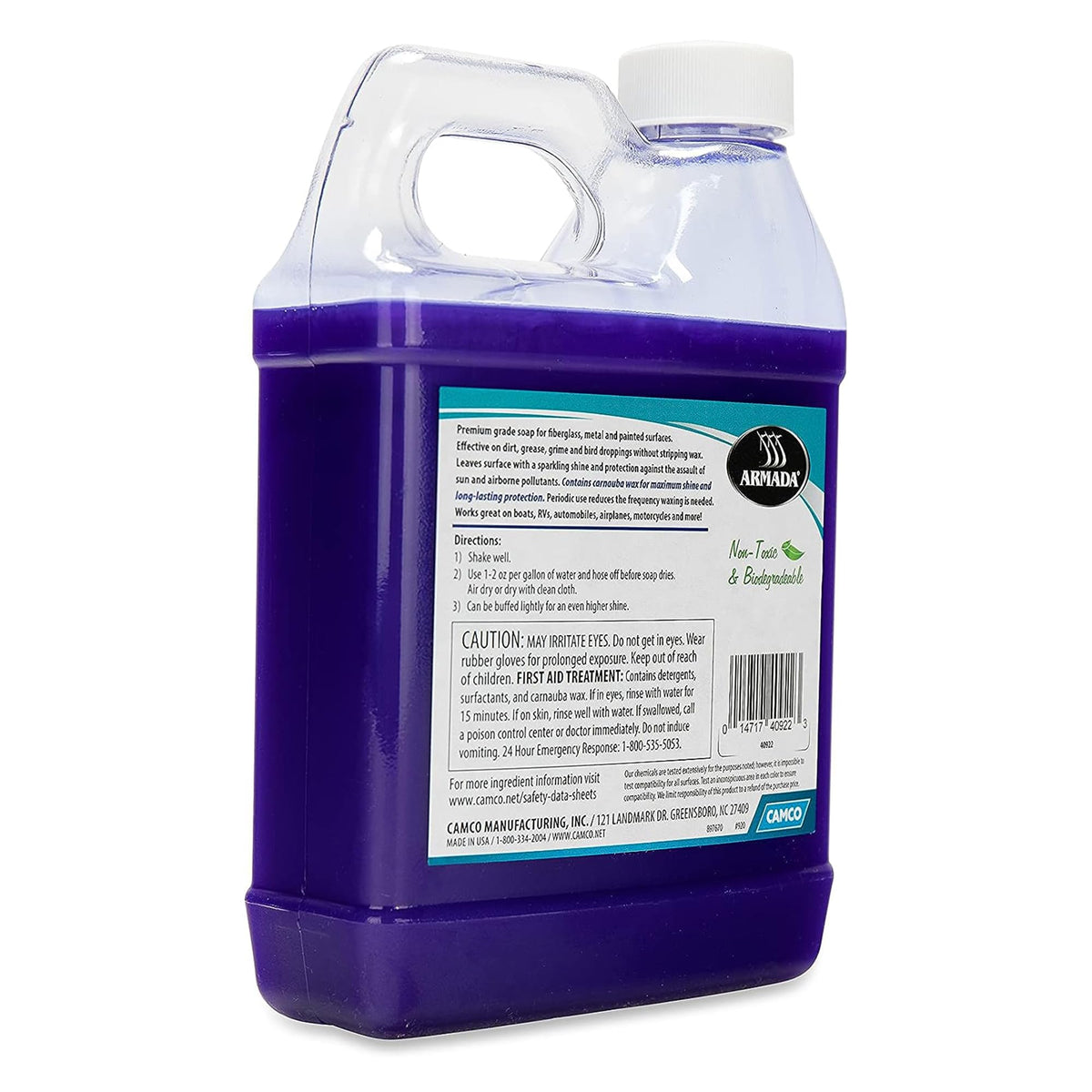CAMCO 40922 Camco 40922 Armada Carnauba Wash & Wax - 32 oz