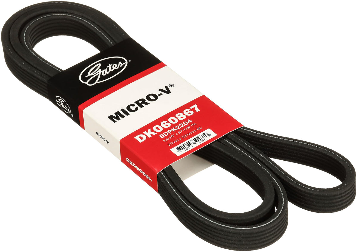Gates DK060867 Micro-V Dual-Sided Serpentine Drive Belt